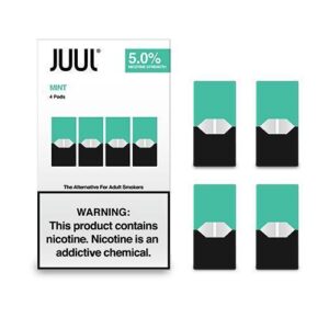 Cool Mint Juul Pod – 200 Puffs – Pack of Four