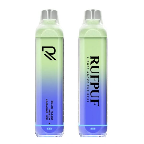 RufPuf Blue Razz Peach Jasmine Ice Disposable Vape – 7500 Puffs
