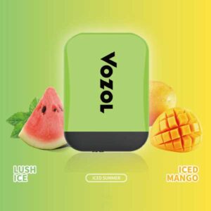 Vozol D2 Dual Flavored Disposable Pod – ICED Summer 50mg