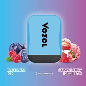 Vozol D2 Dual Flavored Disposable Pod – Merry Berries 50mg