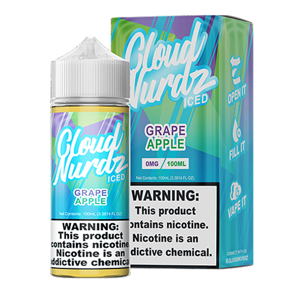 Cloud Nurdz Grape Apple Ice 100ml