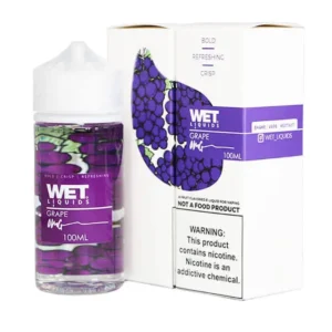 WET LIQUIDS Grape E-liquid – 100ml